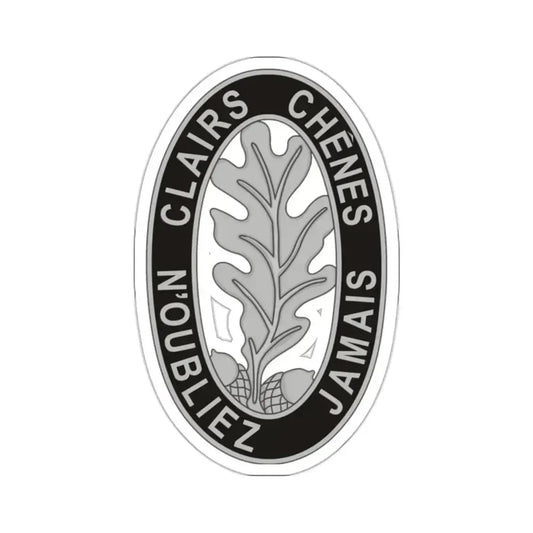 6 Engineer Battalion (U.S. Army) STICKER Vinyl Kiss-Cut Decal 2 Inch White - The Sticker Space