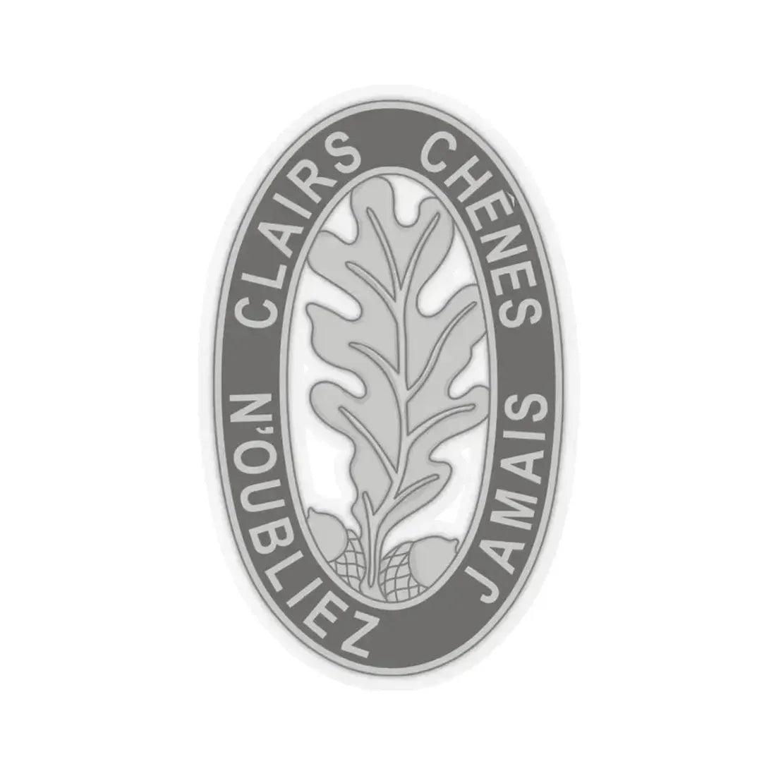 6 Engineer Battalion (U.S. Army) STICKER Vinyl Kiss-Cut Decal 3 Inch Transparent - The Sticker Space