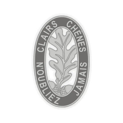 6 Engineer Battalion (U.S. Army) STICKER Vinyl Kiss-Cut Decal 3 Inch Transparent - The Sticker Space