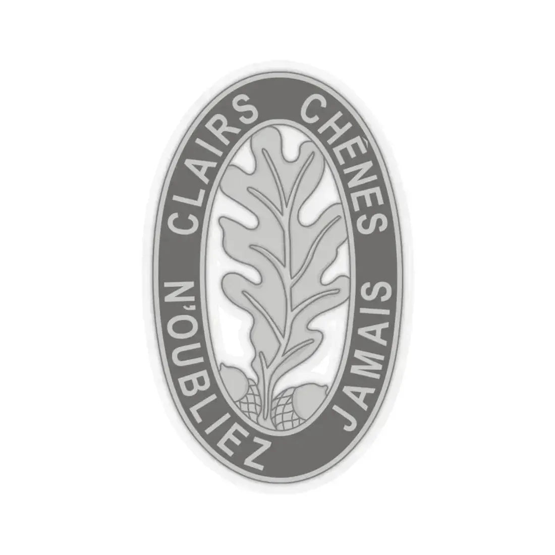 6 Engineer Battalion (U.S. Army) STICKER Vinyl Kiss-Cut Decal 6 Inch Transparent - The Sticker Space