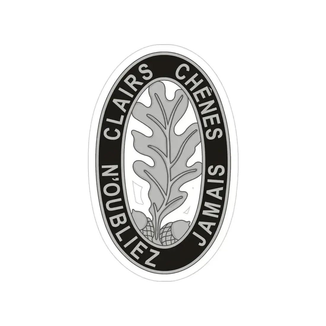 6 Engineer Battalion (U.S. Army) Transparent STICKER Die-Cut Vinyl Decal 4 Inch - The Sticker Space