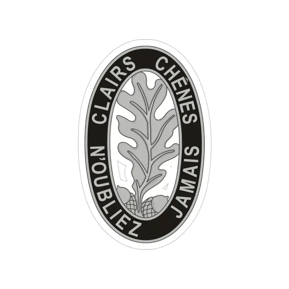 6 Engineer Battalion (U.S. Army) Transparent STICKER Die-Cut Vinyl Decal 4 Inch - The Sticker Space