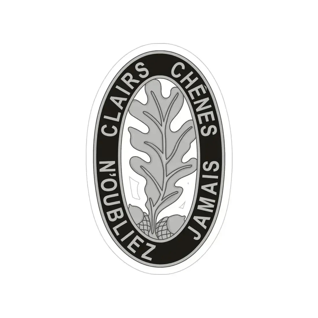 6 Engineer Battalion (U.S. Army) Transparent STICKER Die-Cut Vinyl Decal 5 Inch - The Sticker Space