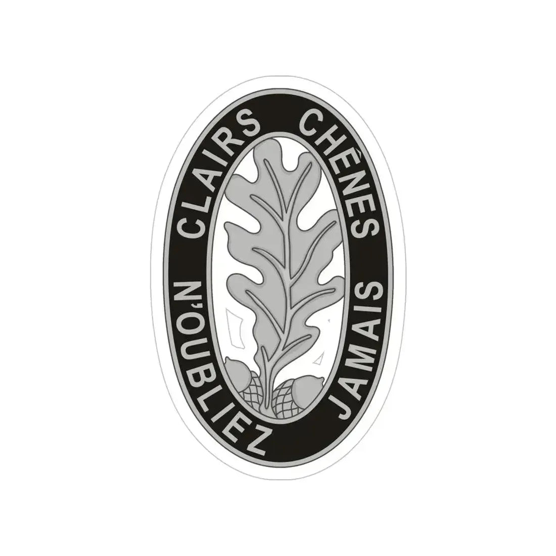 6 Engineer Battalion (U.S. Army) Transparent STICKER Die-Cut Vinyl Decal 5 Inch - The Sticker Space