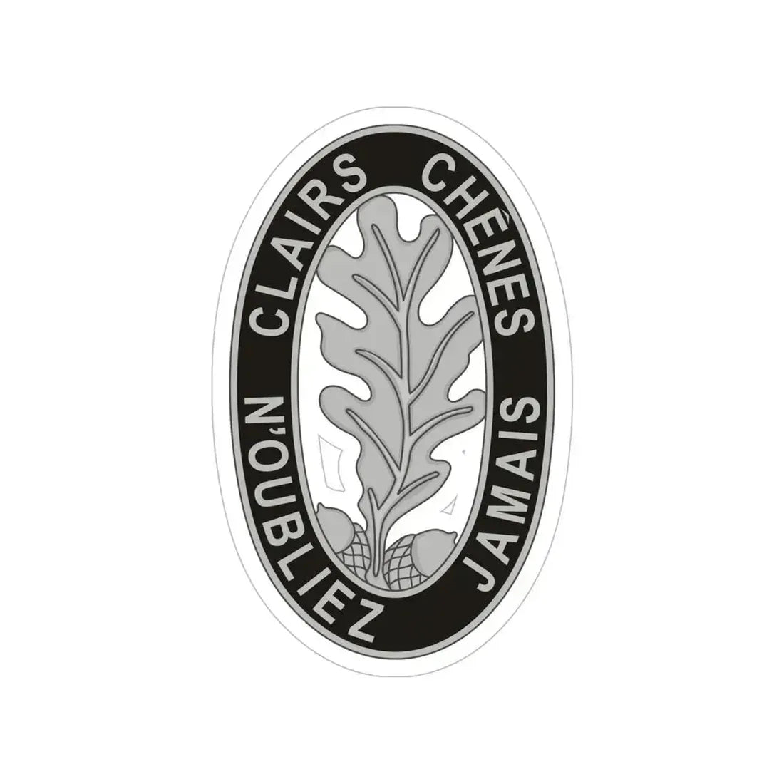 6 Engineer Battalion (U.S. Army) Transparent STICKER Die-Cut Vinyl Decal 6 Inch - The Sticker Space