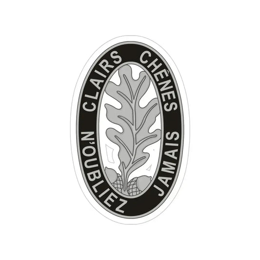 6 Engineer Battalion (U.S. Army) Transparent STICKER Die-Cut Vinyl Decal 6 Inch - The Sticker Space