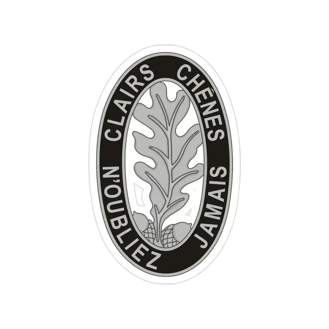 6 Engineer Battalion (U.S. Army) Transparent STICKER Die-Cut Vinyl Decal - The Sticker Space