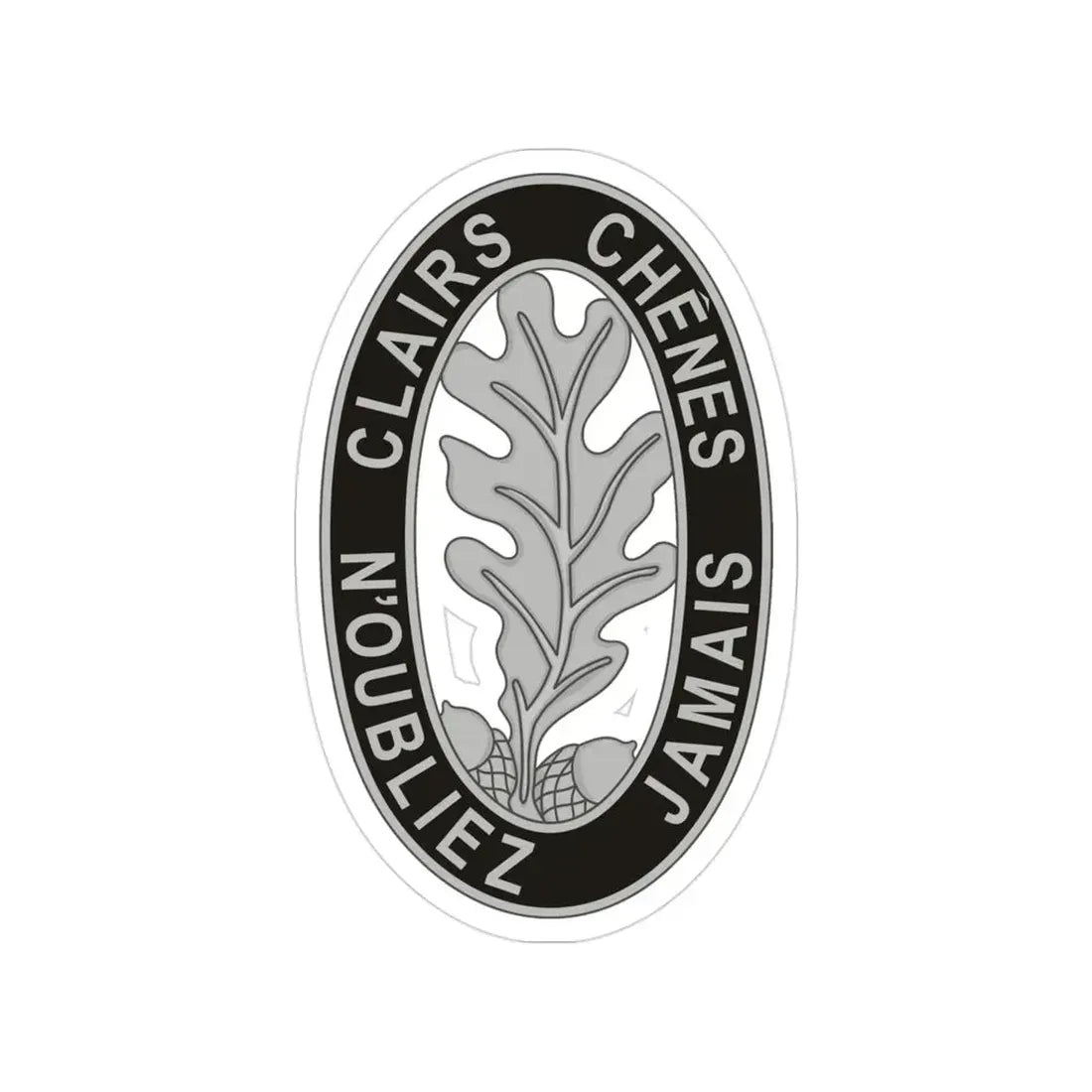 6 Engineer Battalion (U.S. Army) Transparent STICKER Die-Cut Vinyl Decal - The Sticker Space