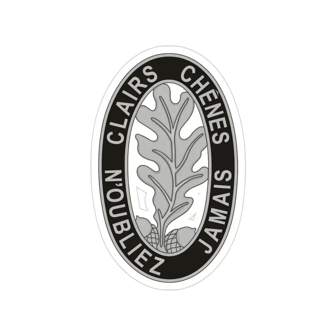 6 Engineer Battalion (U.S. Army) Transparent STICKER Die-Cut Vinyl Decal - The Sticker Space