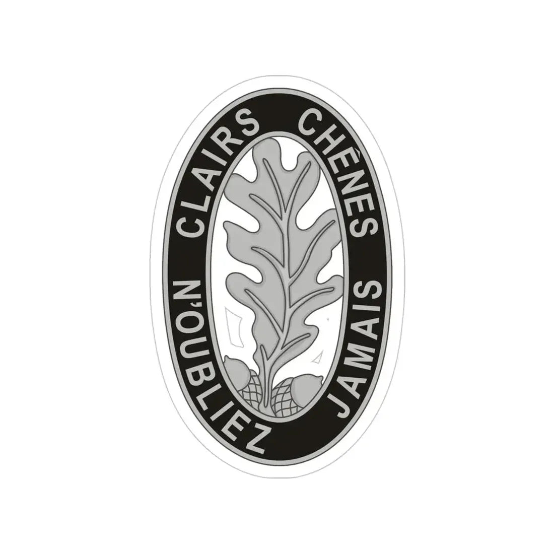 6 Engineer Battalion (U.S. Army) Transparent STICKER Die-Cut Vinyl Decal - The Sticker Space