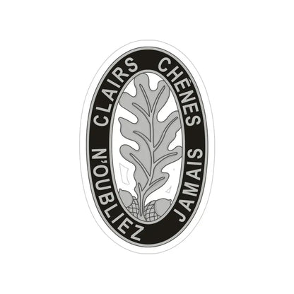 6 Engineer Battalion (U.S. Army) Transparent STICKER Die-Cut Vinyl Decal - The Sticker Space