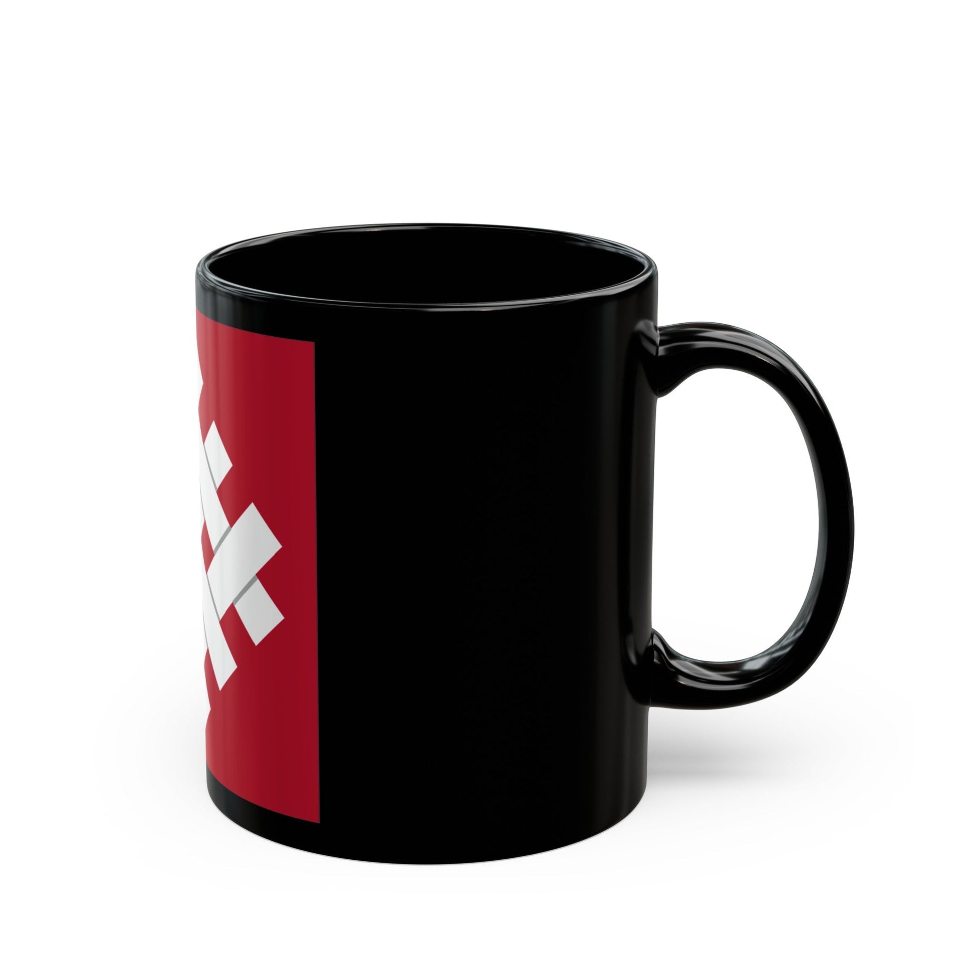 6 Group (U.S. Army) Black Coffee Mug-The Sticker Space