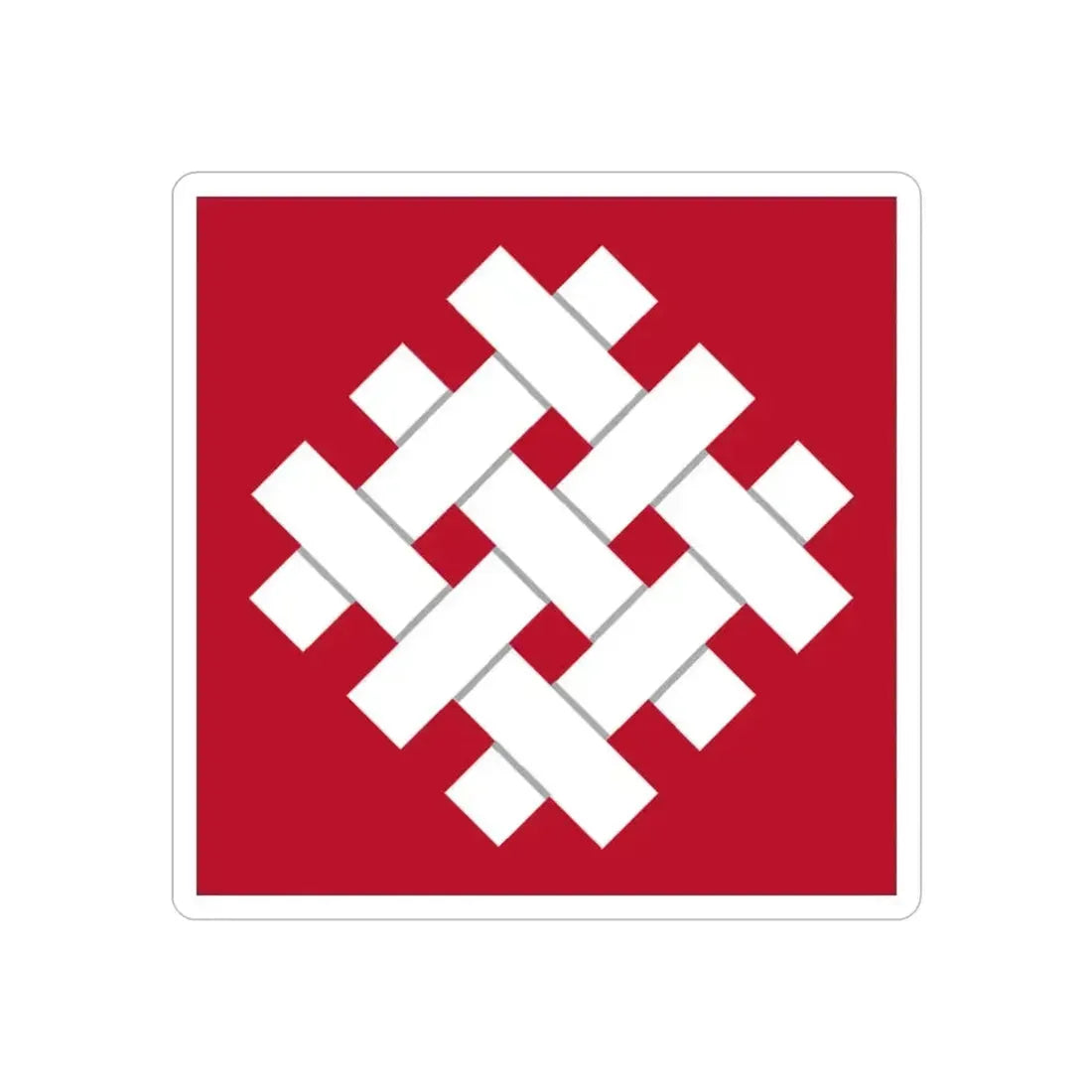 6 Group (U.S. Army) REVERSE PRINT Transparent Die-Cut STICKER 2 Inch Die-Cut Transparent - The Sticker Space