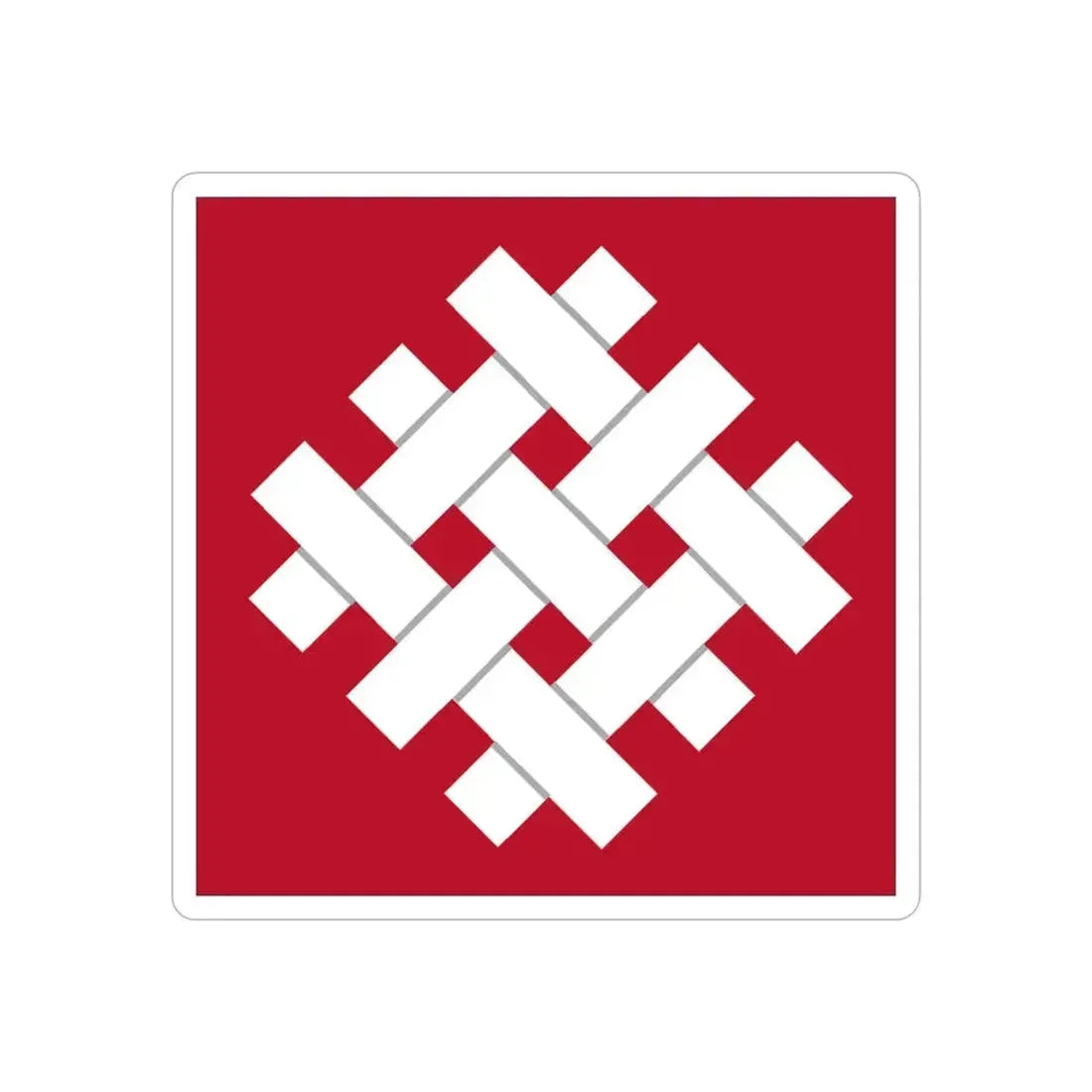 6 Group (U.S. Army) REVERSE PRINT Transparent Die-Cut STICKER 3 Inch Die-Cut Transparent - The Sticker Space