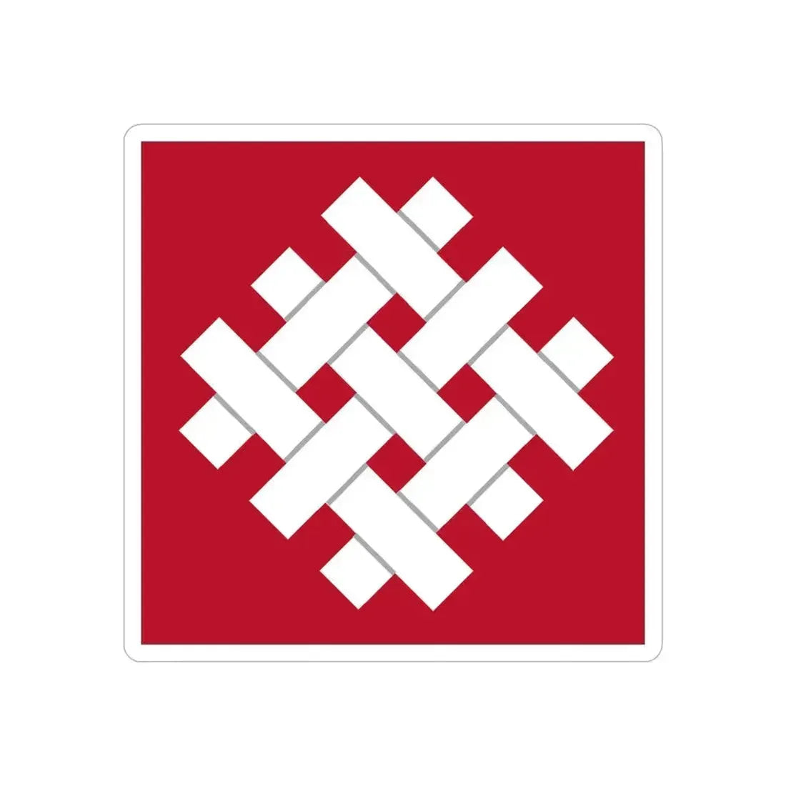 6 Group (U.S. Army) REVERSE PRINT Transparent Die-Cut STICKER 6 Inch Die-Cut Transparent - The Sticker Space