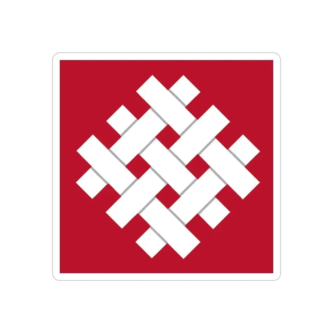 6 Group (U.S. Army) REVERSE PRINT Transparent Die-Cut STICKER - The Sticker Space