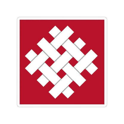 6 Group (U.S. Army) Transparent STICKER Die-Cut Vinyl Decal 5 Inch - The Sticker Space