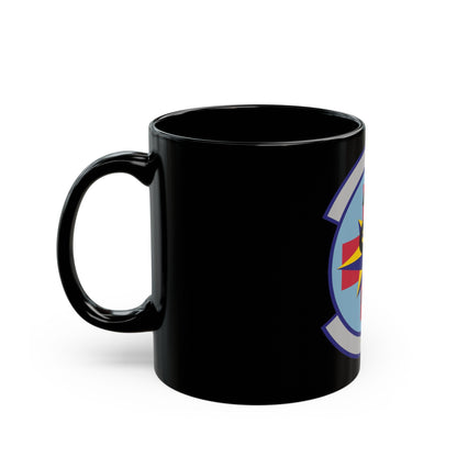 6 Healthcare Operations Squadron AMC (U.S. Air Force) Black Coffee Mug-The Sticker Space