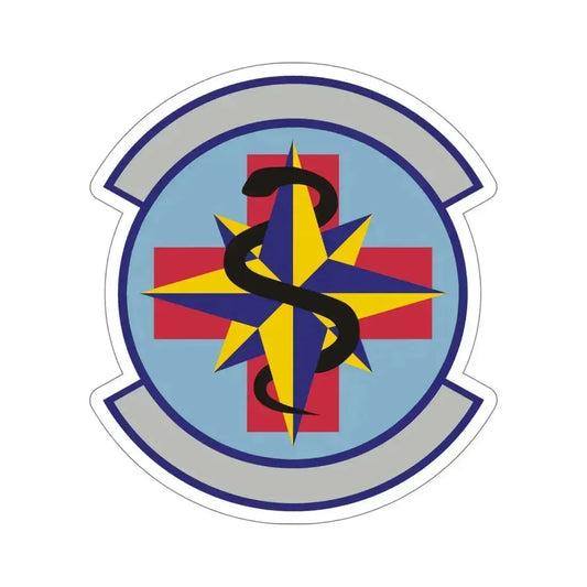 6 Healthcare Operations Squadron AMC (U.S. Air Force) STICKER Vinyl Die-Cut Decal 6 Inch - The Sticker Space