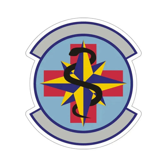 6 Healthcare Operations Squadron AMC (U.S. Air Force) STICKER Vinyl Die-Cut Decal 6 Inch - The Sticker Space