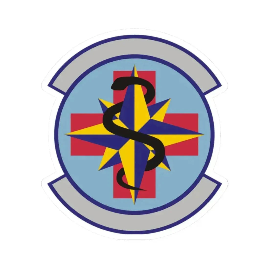 6 Healthcare Operations Squadron AMC (U.S. Air Force) STICKER Vinyl Kiss-Cut Decal - The Sticker Space