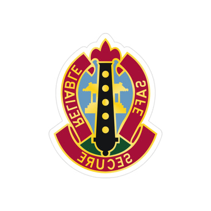 6 Ordnance Battalion (U.S. Army) REVERSE PRINT Transparent STICKER-2 Inch-The Sticker Space