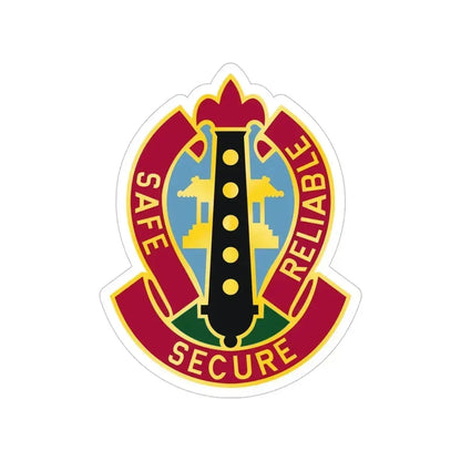 6 Ordnance Battalion (U.S. Army) Transparent STICKER Die-Cut Vinyl Decal 6 Inch - The Sticker Space