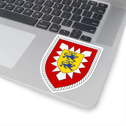 6. Panzergrenadierdivision Bundeswehr (Germany) (Coat of Arms) STICKER Vinyl Kiss-Cut Decal - The Sticker Space