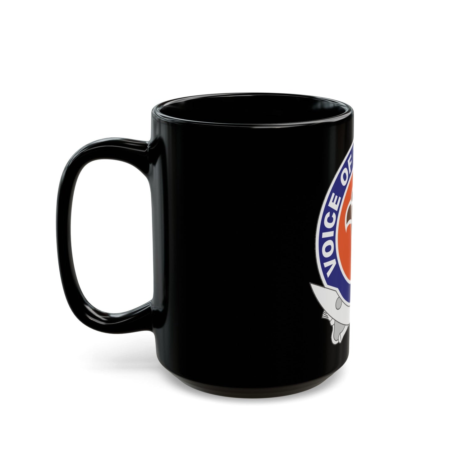 6 Signal Command 2 (U.S. Army) Black Coffee Mug-The Sticker Space