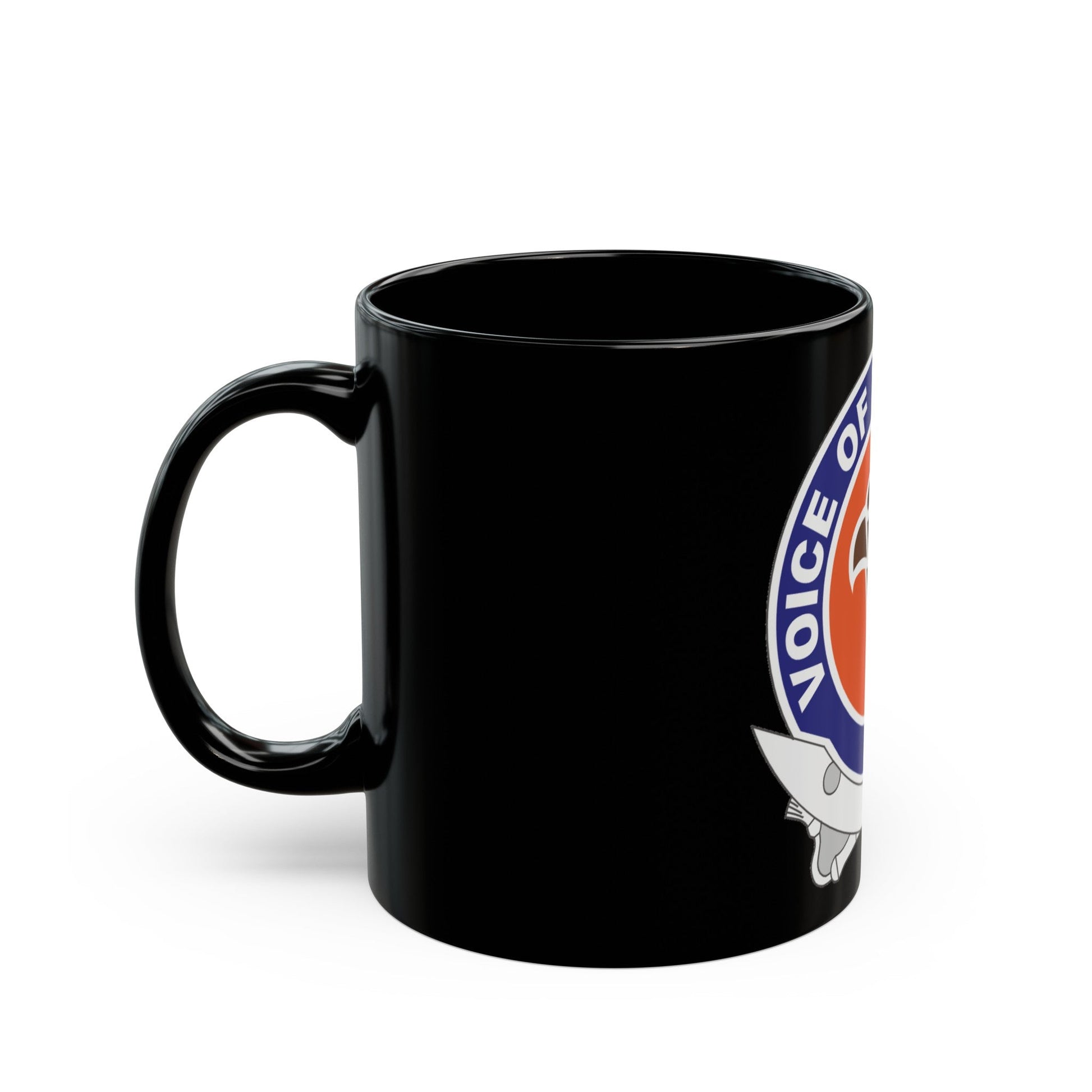 6 Signal Command 2 (U.S. Army) Black Coffee Mug-The Sticker Space