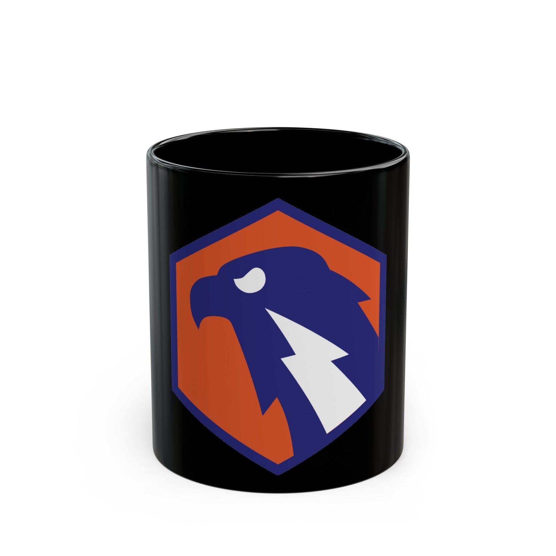 6 Signal Command (U.S. Army) Black Coffee Mug-11oz-The Sticker Space