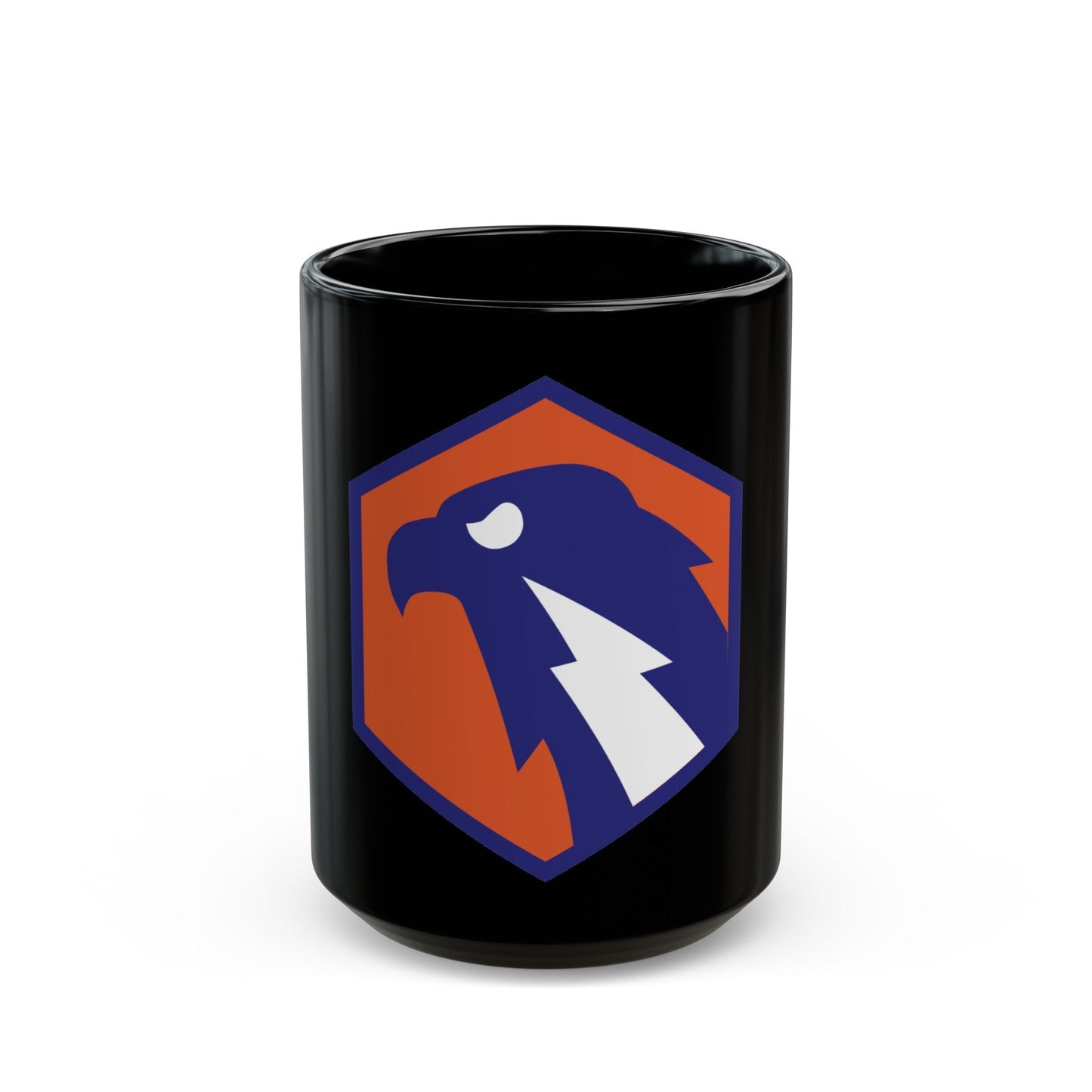 6 Signal Command (U.S. Army) Black Coffee Mug-15oz-The Sticker Space