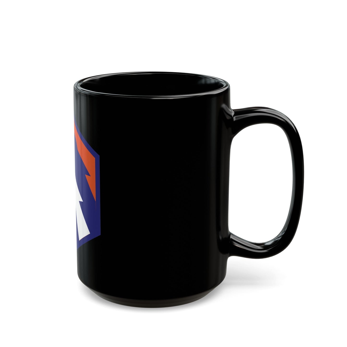 6 Signal Command (U.S. Army) Black Coffee Mug-The Sticker Space