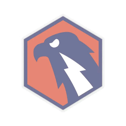 6 Signal Command (U.S. Army) STICKER Vinyl Kiss-Cut Decal 3 Inch Transparent - The Sticker Space