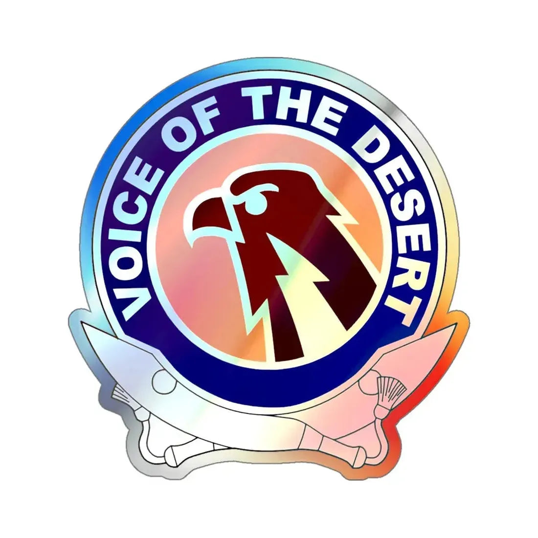 6 Signal Command v2 (U.S. Army) Holographic STICKER Die-Cut Vinyl Decal - The Sticker Space