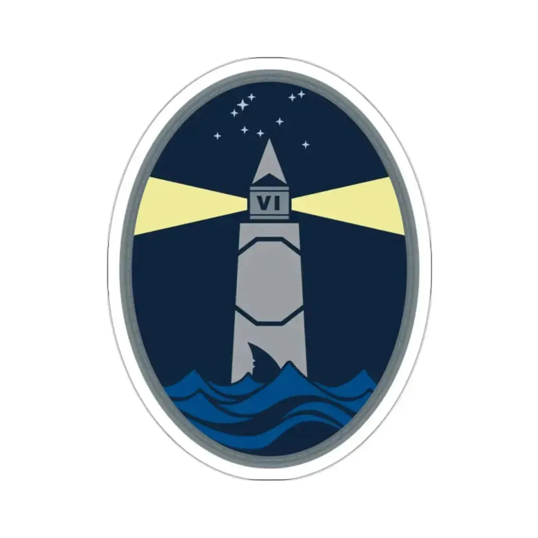 6 Space Warning Squadron (U.S. Space Force) STICKER Vinyl Kiss-Cut Decal - The Sticker Space