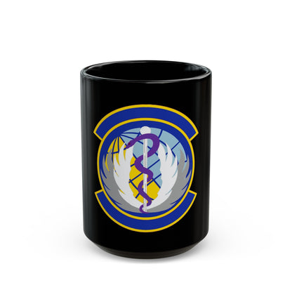 60 Healthcare Operations Squadron (U.S. Air Force) Black Coffee Mug-15oz-The Sticker Space