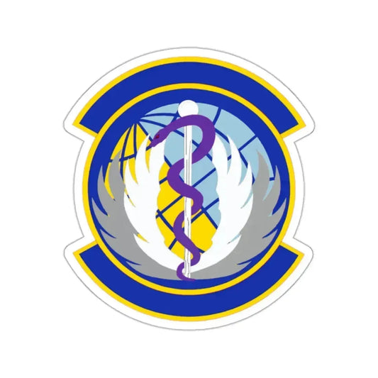 60 Healthcare Operations Squadron (U.S. Air Force) STICKER Vinyl Kiss-Cut Decal 2 Inch White - The Sticker Space
