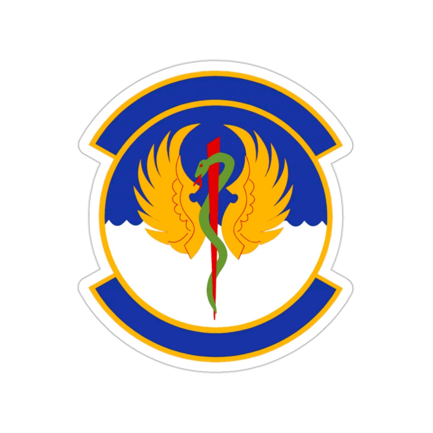 60 Operational Medical Readiness Squadron (U.S. Air Force) STICKER Vinyl Die-Cut Decal-2 Inch-The Sticker Space