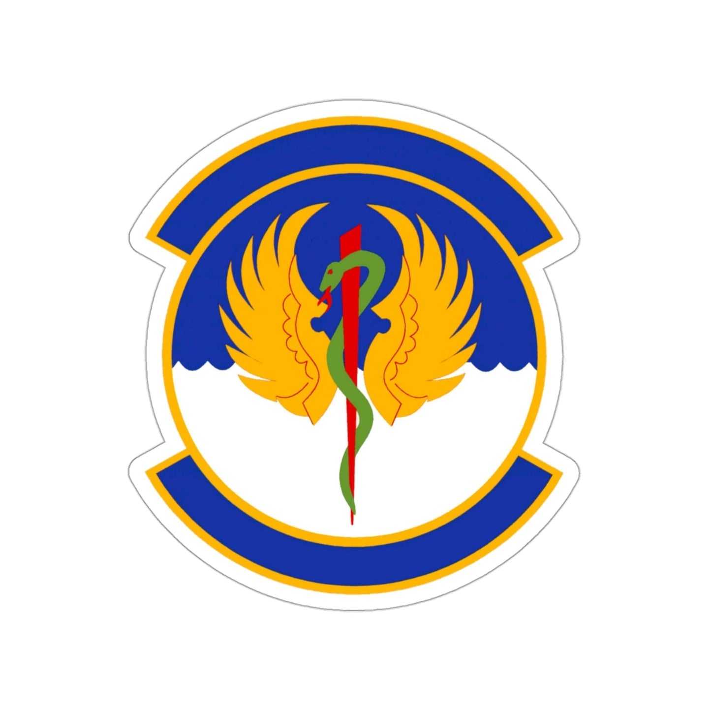 60 Operational Medical Readiness Squadron (U.S. Air Force) STICKER Vinyl Die-Cut Decal-3 Inch-The Sticker Space