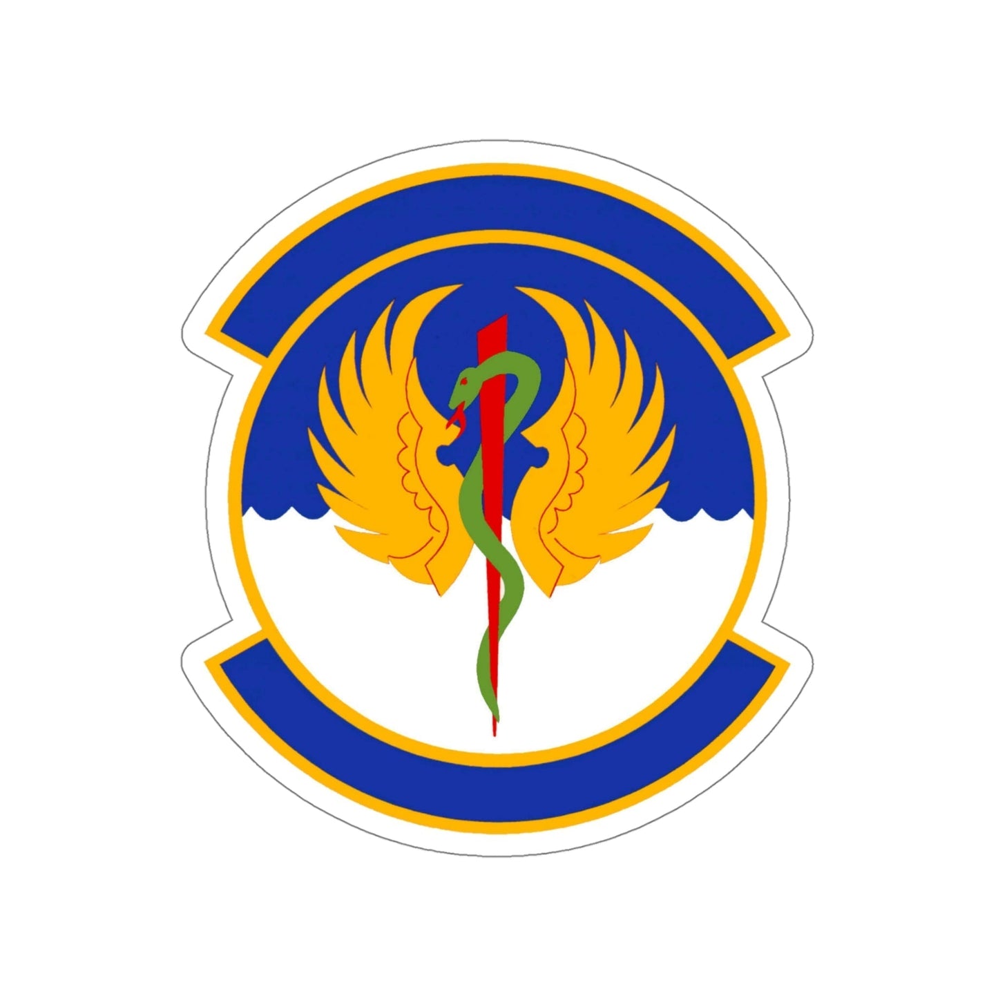 60 Operational Medical Readiness Squadron (U.S. Air Force) STICKER Vinyl Die-Cut Decal-5 Inch-The Sticker Space