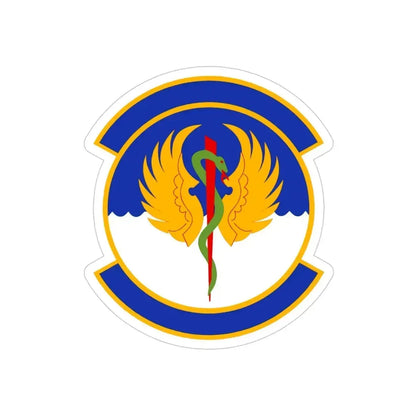 60 Operational Medical Readiness Squadron (U.S. Air Force) REVERSE PRINT Transparent Die-Cut STICKER - The Sticker Space