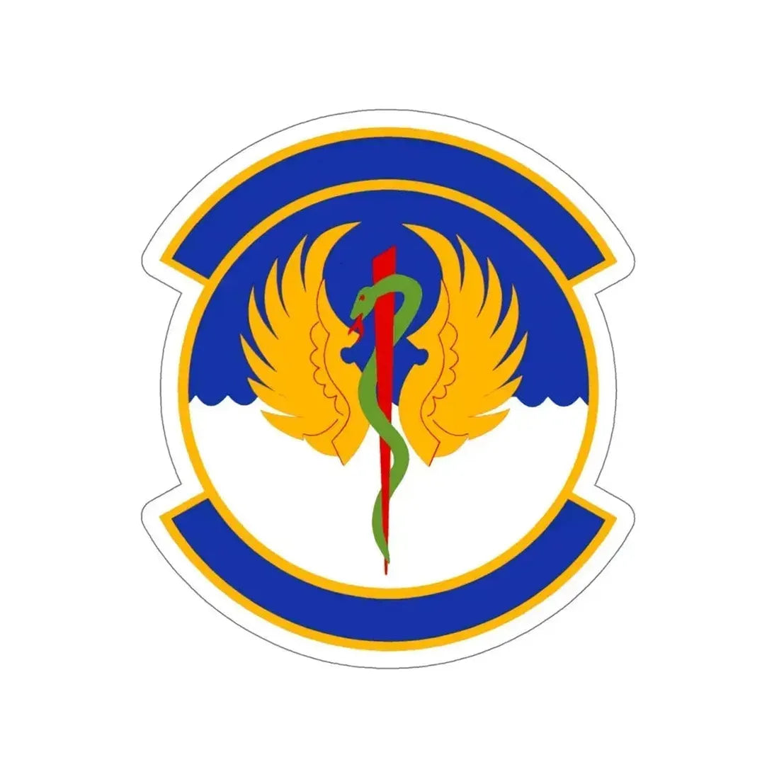 60 Operational Medical Readiness Squadron (U.S. Air Force) STICKER Vinyl Die-Cut Decal 6 Inch - The Sticker Space