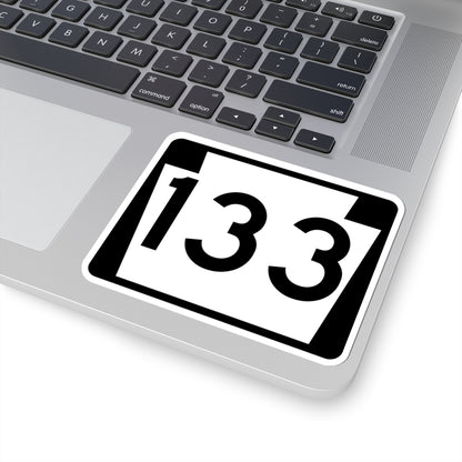 PA-133 (Pennsylvania) (Road Sign) STICKER Vinyl Kiss-Cut Decal