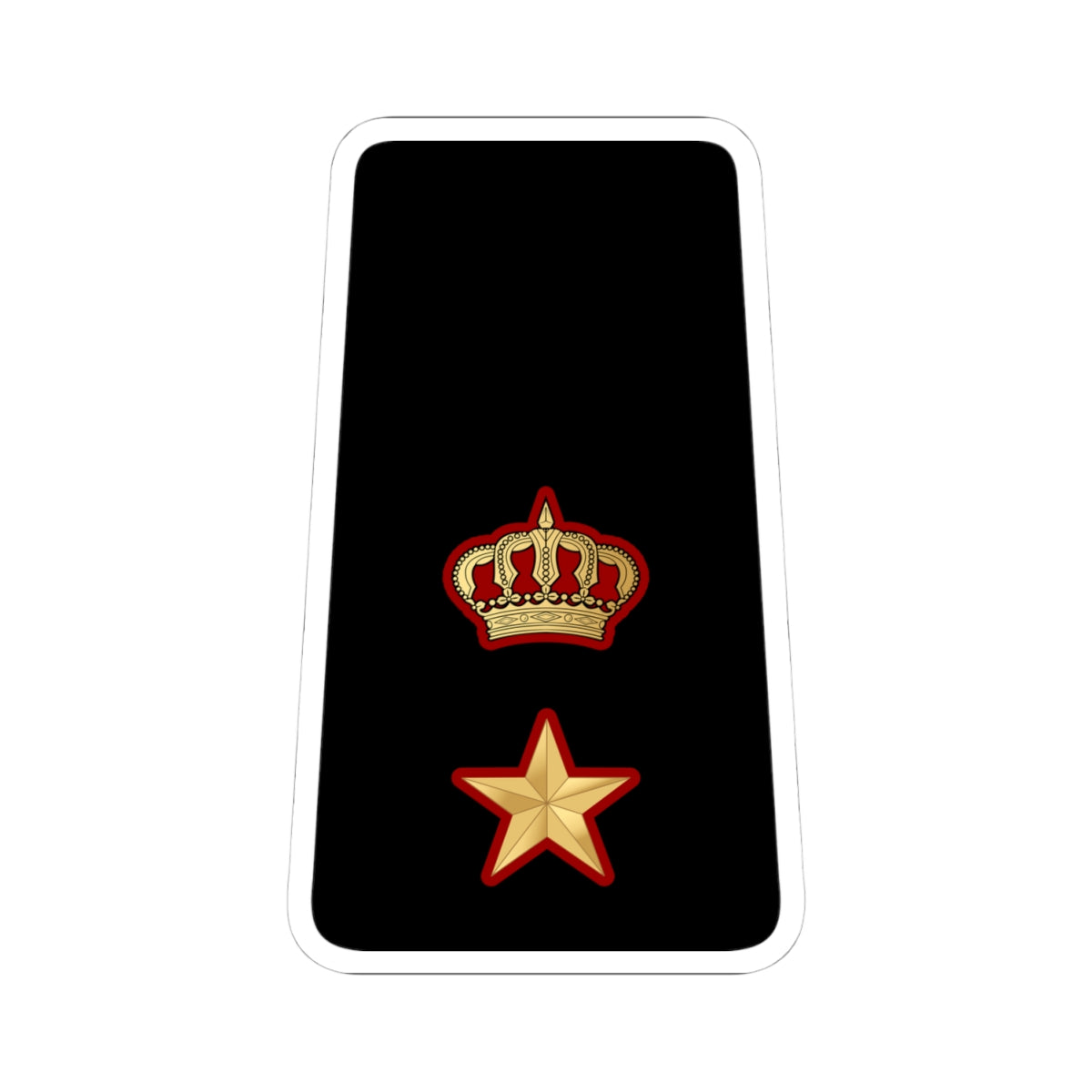 11. KNF LTC (Kuwait) (Military Rank) STICKER Vinyl Kiss-Cut Decal