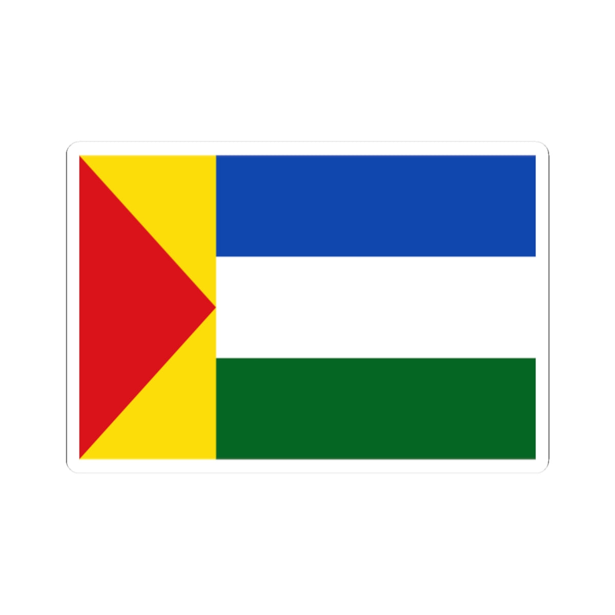 Flag of Rivas Davila (Venezuela) STICKER Vinyl Kiss-Cut Decal