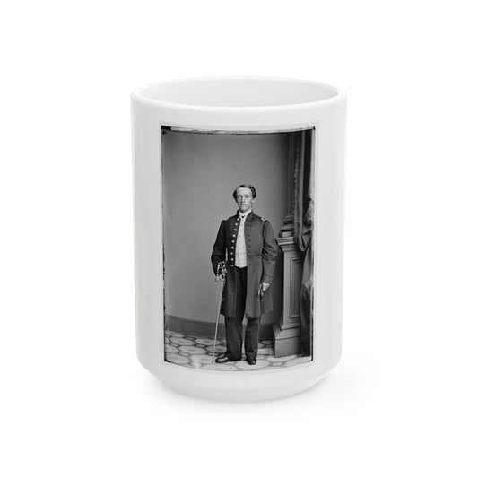 Asst. Sarg. P.C. Pease, 6th N.Y. (U.S. Civil War) White Coffee Mug