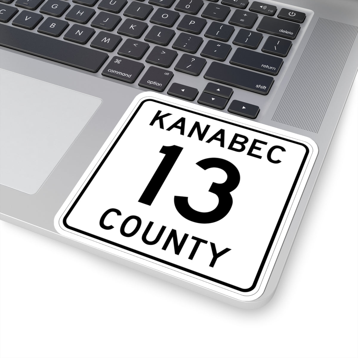 Kanabec County 13 MN (Minnesota) (Road Sign) STICKER Vinyl Kiss-Cut Decal