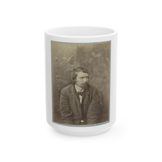 Assasination Of President Lincoln, George A. Atzerolt I.E. Atzerodt, One Of The Conspirators (U.S. Civil War) White Coffee Mug