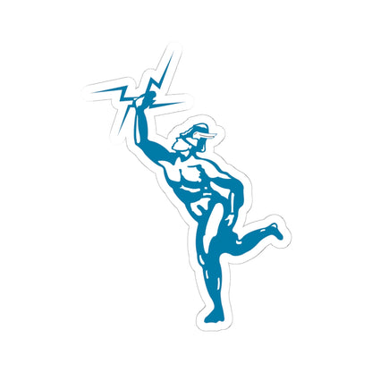 Badge of the Irish Communication and Information Corps (Ireland) (Coat of Arms) STICKER Vinyl Kiss-Cut Decal